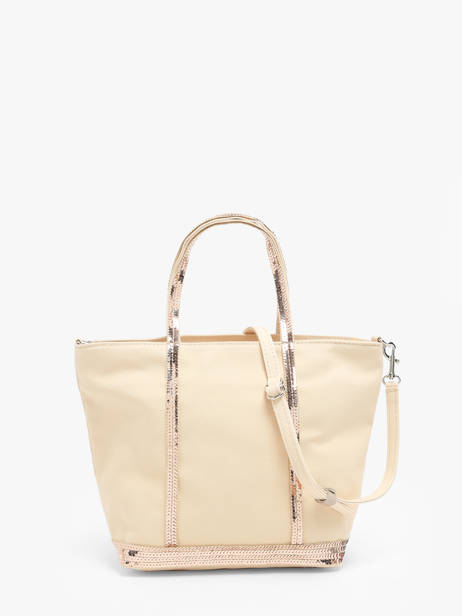 Handtas Le Cabas Pailletten Vanessa bruno Beige cabas 1V40435 ander zicht 4